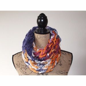 chunky knit infinity scarf