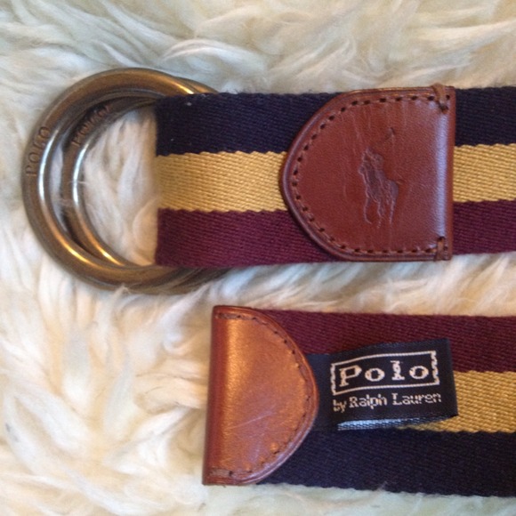 Ralph Lauren Accessories - Polo Tri-Color Belt