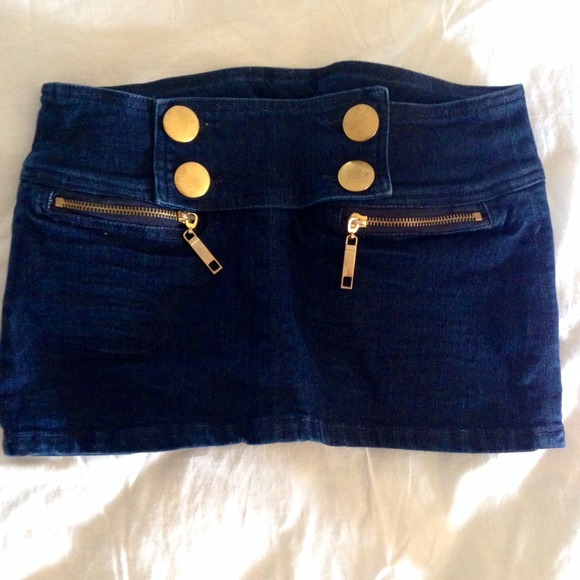 Denim "Skort" SOLD ❤️
