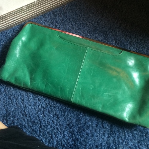 NWOT Hobo clutch in teal