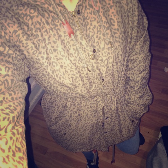 OBEY Cheetah print jacket