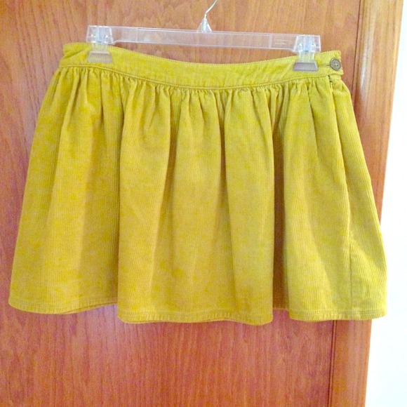 Urban outfitters BDG lime corduroy skirt size 12