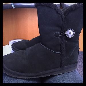 Black American Eagle boots