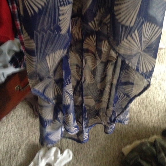 hi low floral dress - Picture 2 of 3