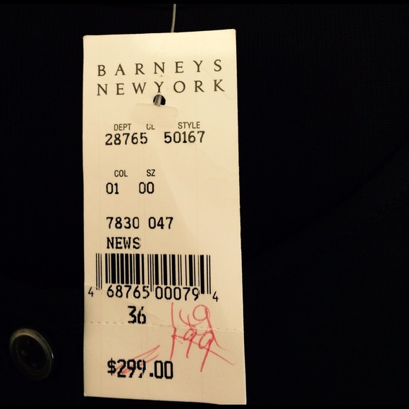 **SOLD**ACNE JEANS NWT Black Top Size 36 (Small) - Picture 2 of 4