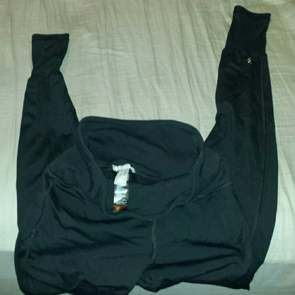Black work out pants