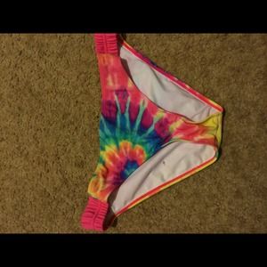 Tye dye bikini bottomS