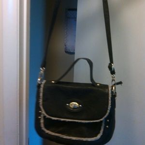 Black cross body bag