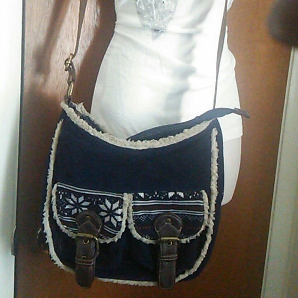 Festive cross body bag