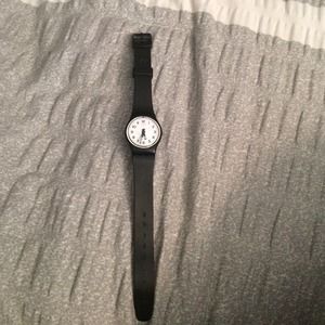 Black Swatch Watch