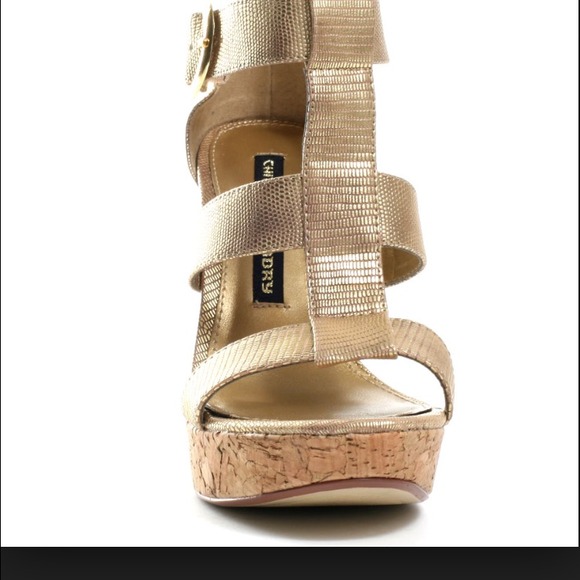 Chinese Laundry Bootsy Reptile Gold