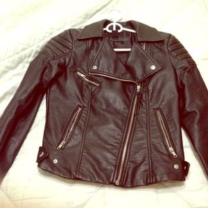 Leather jacket