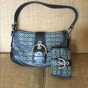 Coach Hobo purse and wallet