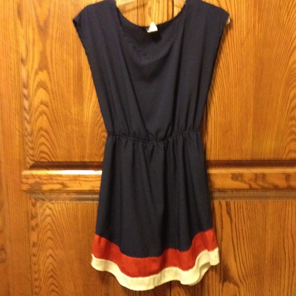 Blue dress