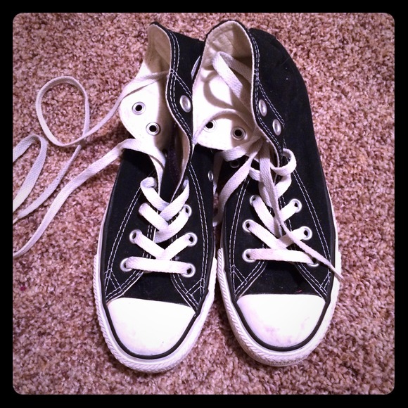 High top converse sneakers