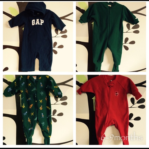 12 Piece 6-9 Months Baby Boy Clothes
