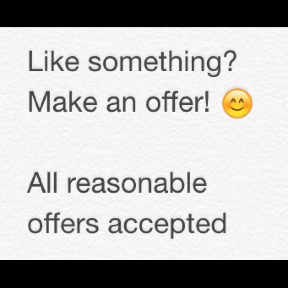 Make an offer 😊 oh! & I'll bundle!