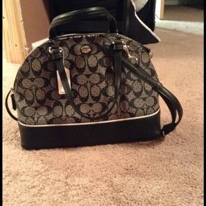 NWT Coach "Domed Satchel"