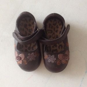 🌻Baby girl brown dressy shoes🌻
