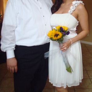 Group USA shirt one strap dress