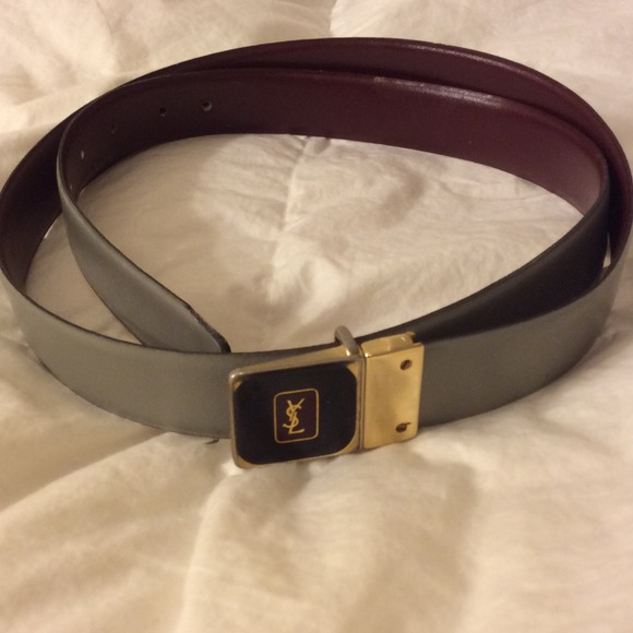 Reversible Vintage unisex YSL belt