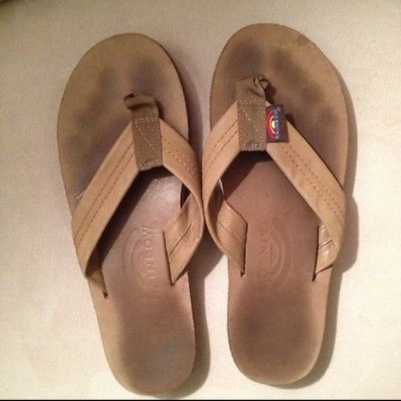 🚫SOLD🚫Rainbow Brown Ladies Flip Flop