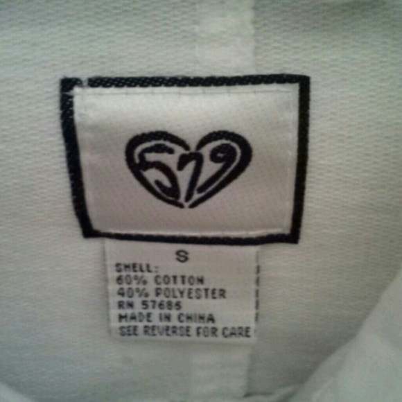 White button up jacket - Picture 2 of 4