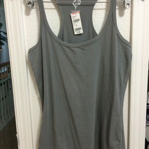 Dark Grey Racerback Tank