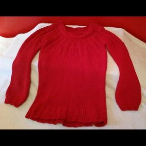 NWT Cheery Red Sweater