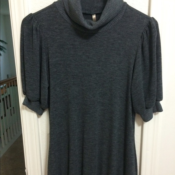 Dark Grey Sweater Top