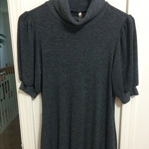 Dark Grey Sweater Top