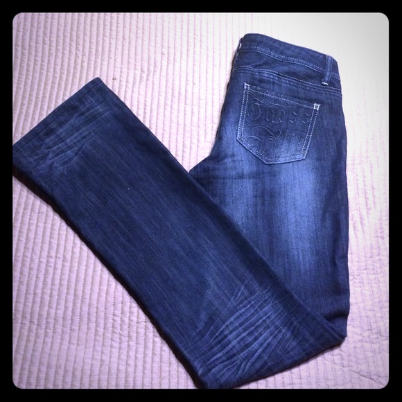 Guess blue jeans