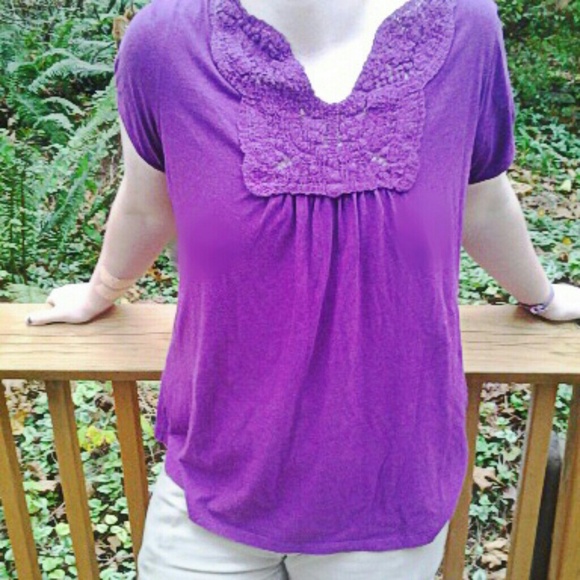 Purple shirt