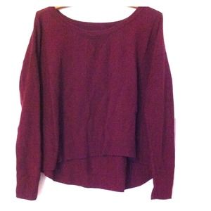 Maroon Wide Neck Sweater🎊🎉SALE🎉🎊