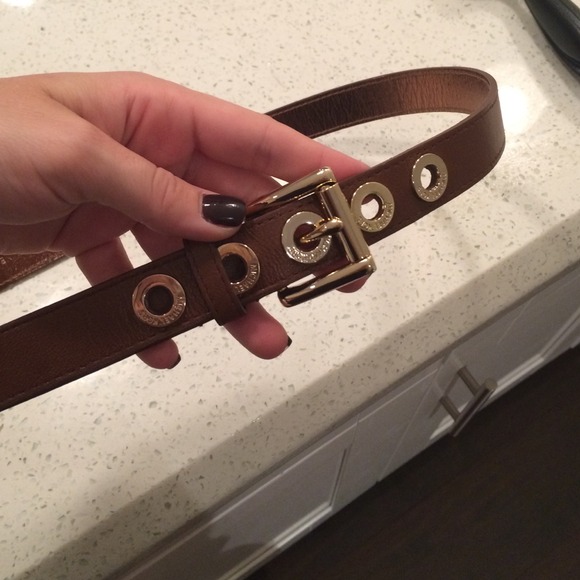 Michael Kors Genuine brown Leather