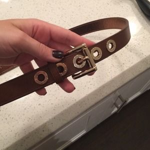 Michael Kors Genuine brown Leather