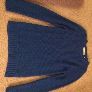 Blue knit forever 21 sweater