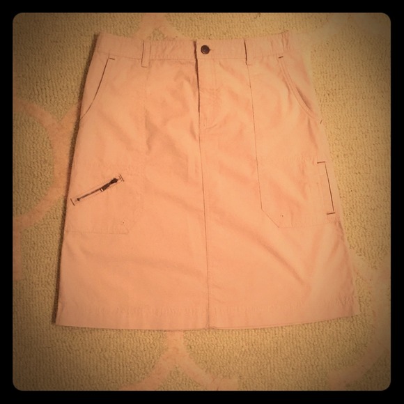 Eddie Bauer Khaki Skirt