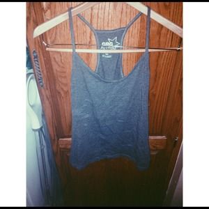 Grey halter tank