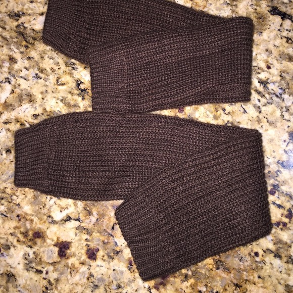 NWOT Brown Leg Warmers -never worn - Picture 2 of 2