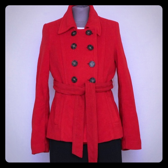 Red Peacoat