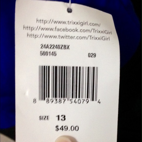 Trixxi Strapless Dress - Picture 2 of 3