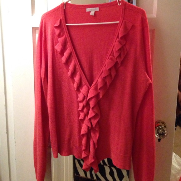 New York & Company Sweaters - Bundle of coral sweater, St. John cords & tee's.