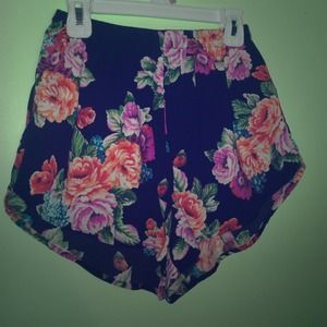 Floral Shorts
