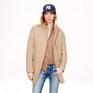 J Crew Stadium Cloth Cocoon Coat