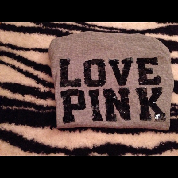 Victorias secret long sleeve grey shirt