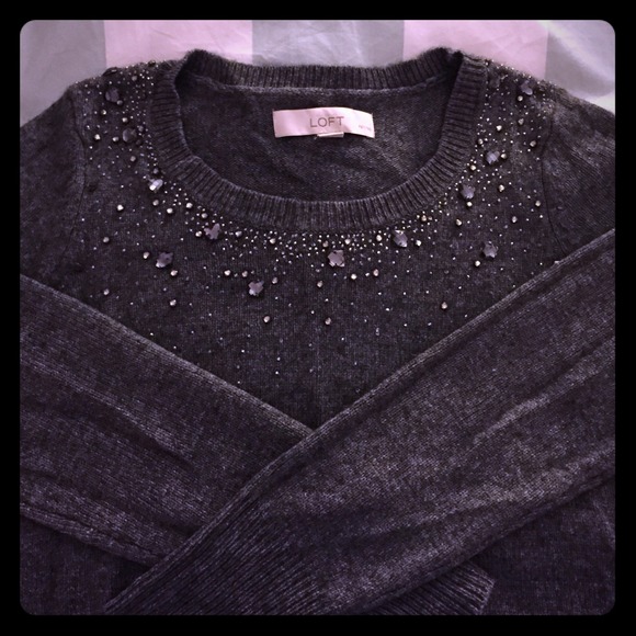 Jeweled sweater
