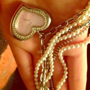 Beaded guess watch.
