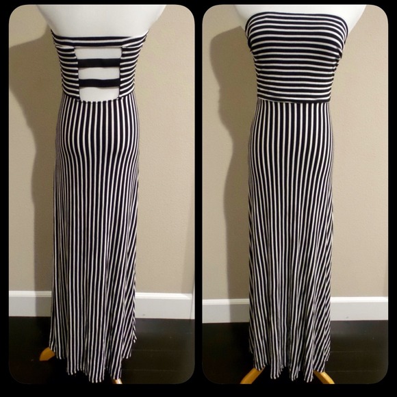 Strapless Maxi Dress