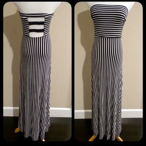 Strapless Maxi Dress